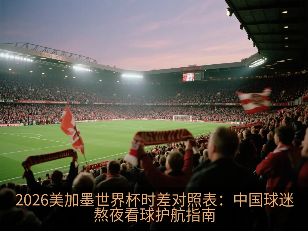 2026美加墨世界杯时差对照表：中国球迷熬夜看球护航指南